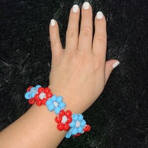 Kandi Flower Bracelet